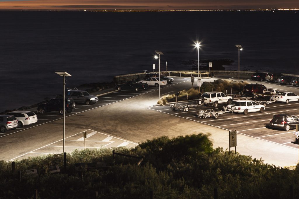 Car Park solar lighting